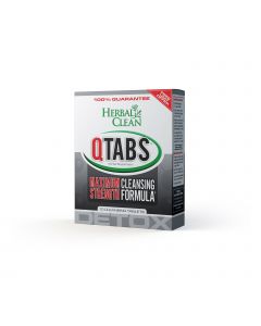 Herbal Clean Detox QTabs Maximum Strength Cleansing Formula - 10 Tablets