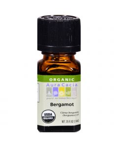 Aura Cacia Organic Bergamot - .25 oz