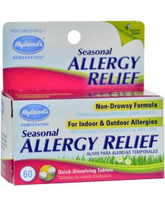 Hyland's Hylands Homepathic Seasonal Allergy Relief - 60 Tablets
