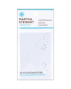 Martha Stewart Doily Lace Envelopes 3.25"X2.25" 24/Pkg-White