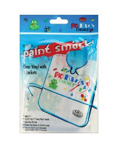 Royal Brush Big Kid's Choice Paint Smock 14.25"X16.5"-Small