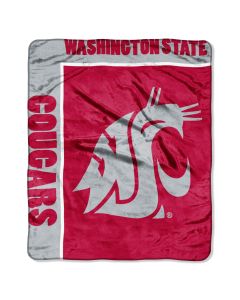 The Northwest Company Washington State "School Spirit" 50"x60" Raschel Throw (College) - Washington State "School Spirit" 50"x60" Raschel Throw (College)