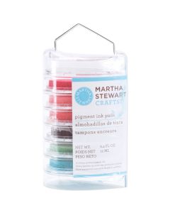 Martha Stewart Vintage Girl Pigment Ink Pads 6/Pkg-Floral