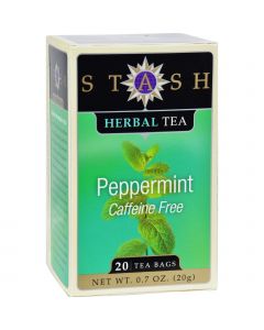 Stash Tea - Herbal - Peppermint - 20 Bags - Case of 6