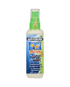 Naturally Fresh Spray Mist Body Deodorant Tropical Breeze - 4 fl oz