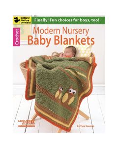 Leisure Arts-Modern Nursery Baby Blankets