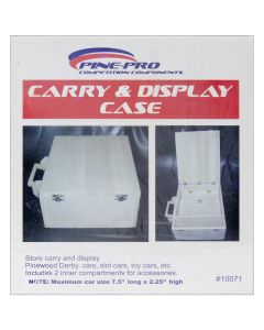Pinepro Pine Car Derby Carry & Display Case-