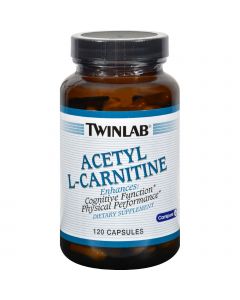 Twinlab Acetyl L-Carnitine - 500 mg - 120 Capsules