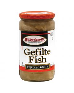 Manischewitz Gefilte Fish in Jelled Broth - Case of 1 - 24 oz. (Pack of 3) - Manischewitz Gefilte Fish in Jelled Broth - Case of 1 - 24 oz. (Pack of 3)