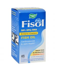 Nature's Way Fisol Fish Oil - 45 Softgels