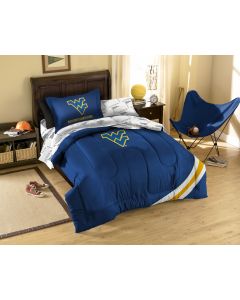 The Northwest Company West Virginia Twin Bed in a Bag Set (College) - West Virginia Twin Bed in a Bag Set (College)