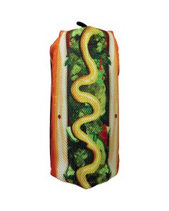 Scoochie Pet Products Scoochzilla Tough Hot Dog Dog Toy 7"-