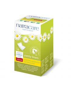 Natracare Panty Liner - Normal Wrapped - 18 ct