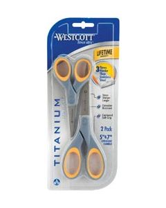 Acme Titanium Straight Scissors 5" & 7"-