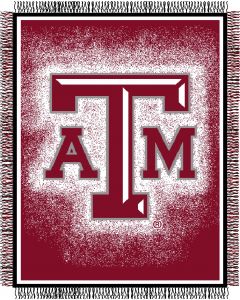 The Northwest Company Texas A & M "Focus" 48"x60" Triple Woven Jacquard Throw (College) - Texas A & M "Focus" 48"x60" Triple Woven Jacquard Throw (College)