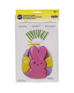 Wilton Shaped Treat Bags 12/Pkg-Peeps