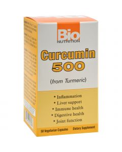 Bio Nutrition Curcumin 500 - 50 Vegetarian Capsules