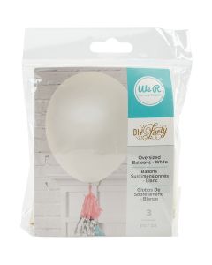 We R Memory Keepers We R DIY Party Oversized 36" Balloons 3/Pkg-White