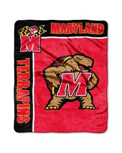 The Northwest Company Maryland "School Spirit" 50"x60" Raschel Throw (College) - Maryland "School Spirit" 50"x60" Raschel Throw (College)