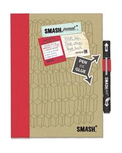 K&Company SMASH Folio 10.25"X7.75"-Doodle Red