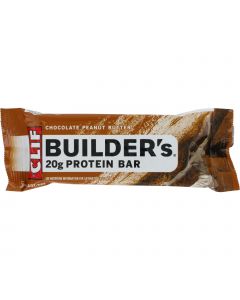 Clif Bar Builder Bar - Chocolate Peanut Butter - Case of 12 - 2.4 oz