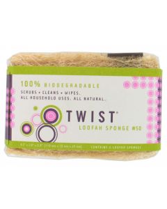 Twist Euro Cleaning Loofah - 2 Pack