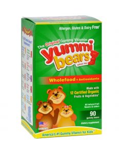 Hero Nutritional Products Hero Nutritionals Yummi Bears Whole Food Supplement For Kids - 90 Gummies