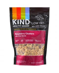 Kind Clusters - Granola - Healthy Grains - Raspberry with Chia Seeds - 11 oz - Case of 6