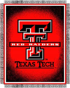 The Northwest Company Texas Tech "Focus" 48"x60" Triple Woven Jacquard Throw (College) - Texas Tech "Focus" 48"x60" Triple Woven Jacquard Throw (College)