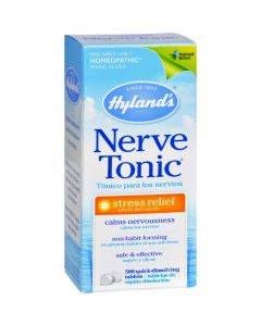 Hyland's Hylands Homeopathic Nerve Tonic Tablets - 500 Tablets