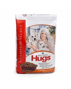 Hugs Pet Products Paula Dean Premium Select Dog Food Chicken and Rice 12 lbs. 20.5" x 14.25" x 3"