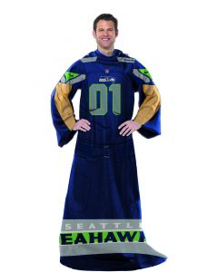 The Northwest Company Seahawks  "Uniform" Adult Fleece Comfy Throw