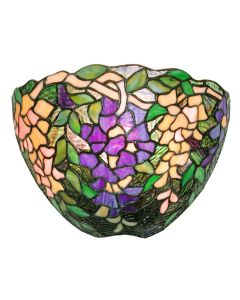 Warehouse of Tiffany Tiffany-style Wisteria Wall Lamp - Tiffany-style Forest Vine Wall Lamp