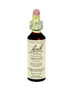 Bach Flower Remedies Essence Vervain - 0.7 fl oz