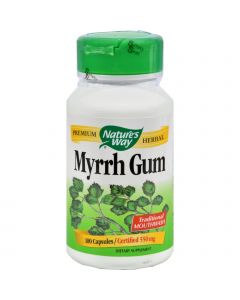 Nature's Way Myrrh Gum - 550 mg - 100 Capsules