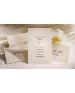 Wilton Invitation Kit Makes 50-Ivory