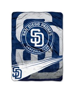 The Northwest Company Padres  "Speed" 60x80 Super Plush Throw