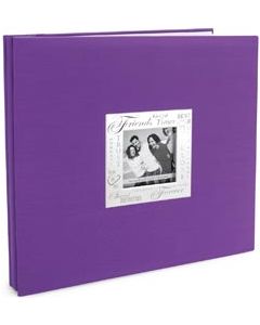 MBI Expressions Post Bound Album W/Window 12"X12"-Friends - Purple
