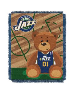 The Northwest Company Jazz  Baby 36x46 Triple Woven Jacquard Throw - Half Court Series