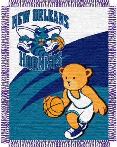 The Northwest Company Hornets 044 baby 36"x 46" Triple Woven Jacquard Throw (NBA) - Hornets 044 baby 36"x 46" Triple Woven Jacquard Throw (NBA)