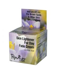 Reviva Labs Skin Lightener Day Cream with Kojic Acid - 1.5 oz