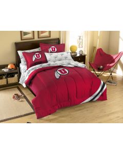 The Northwest Company Utah Full Bed in a Bag Set (College) - Utah Full Bed in a Bag Set (College)