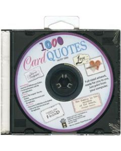 Hot Off The Press Card Quotes CD-1,000 Quotes