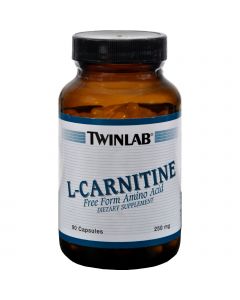 Twinlab L-Carnitine - 250 mg - 90 Capsules