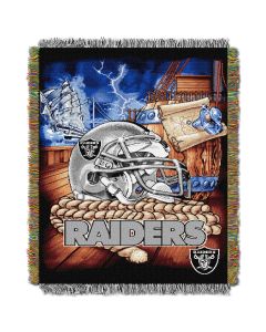 The Northwest Company Raiders  "Home Field Advantage" 48x60 Tapestry Throw