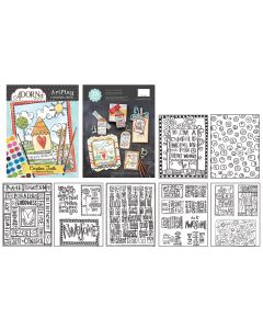 Adorn-It AdornIt ArtPlay Coloring Book-Documented Faith, Creative Faith