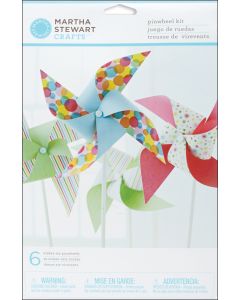 Martha Stewart Modern Festive Pinwheel Kit Makes 6-