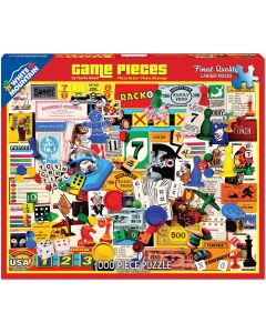 White Mountain Puzzles Jigsaw Puzzle 1000 Pieces 24"X30"-Game Pieces