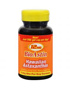 Nutrex Hawaii Bioastin Hawaiin Astaxanthin - 12 mg - 50 Gel Caps