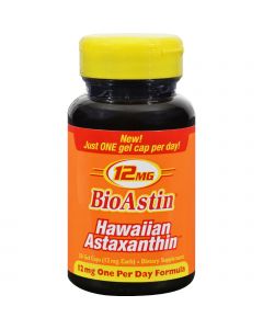 Nutrex Hawaii Bioastin Hawaiin Astaxanthin - 12 mg - 50 Gel Caps
